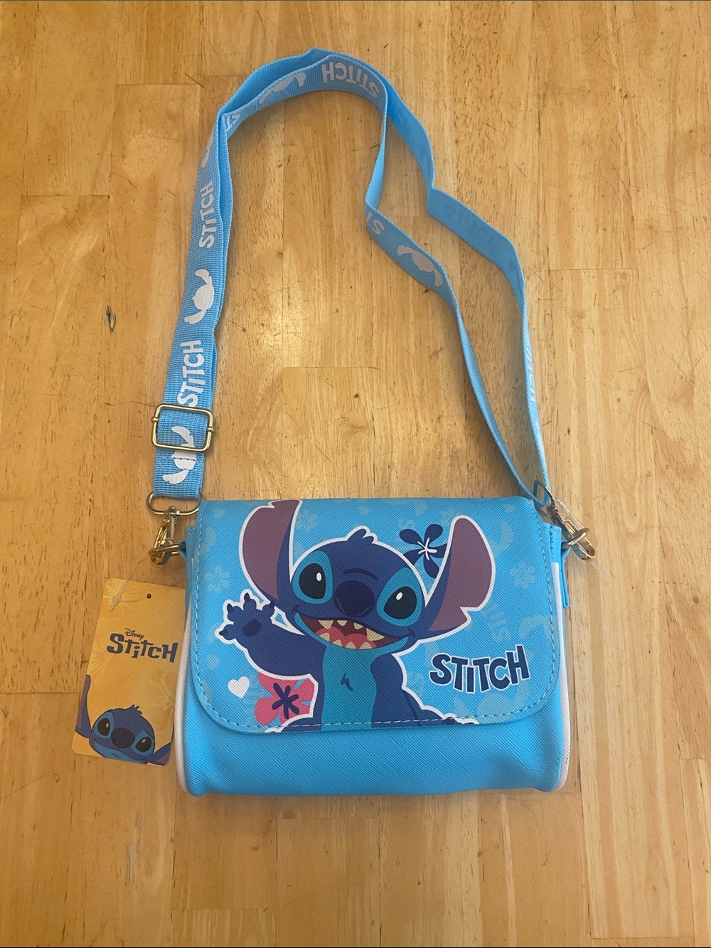 Disney Stitch Shoulder Bag with removal strap for women or kids NWT